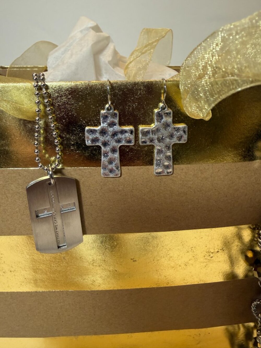 Mystery Jewelry Bag Religious Christian Over 2 Pounds All New
